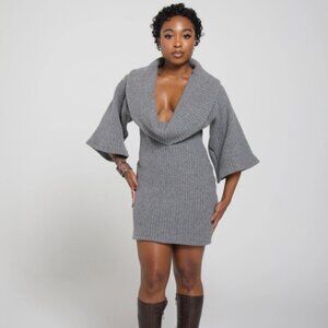 MIRA DRESS - GREY Regular price$160.00